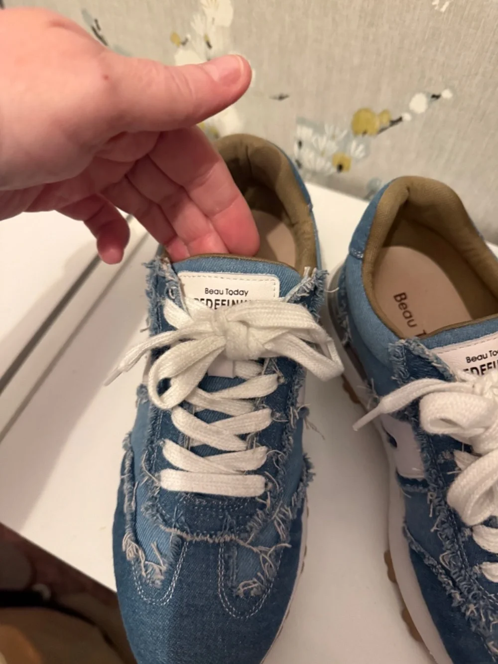 Denim sneakers - Picture 4 of 5